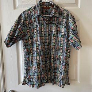 Tori Richard Honolulu Tiki shirt, Medium